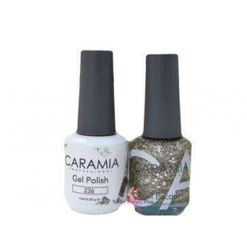 #236 Caramia Gel Polish & Nail Lacquer 0.5oz